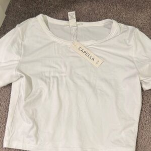White Women's crop top